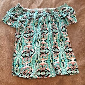 New Directions off the shoulder blouse